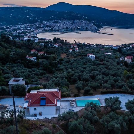 Ninemia Villa In Skopelos Екстер'єр фото