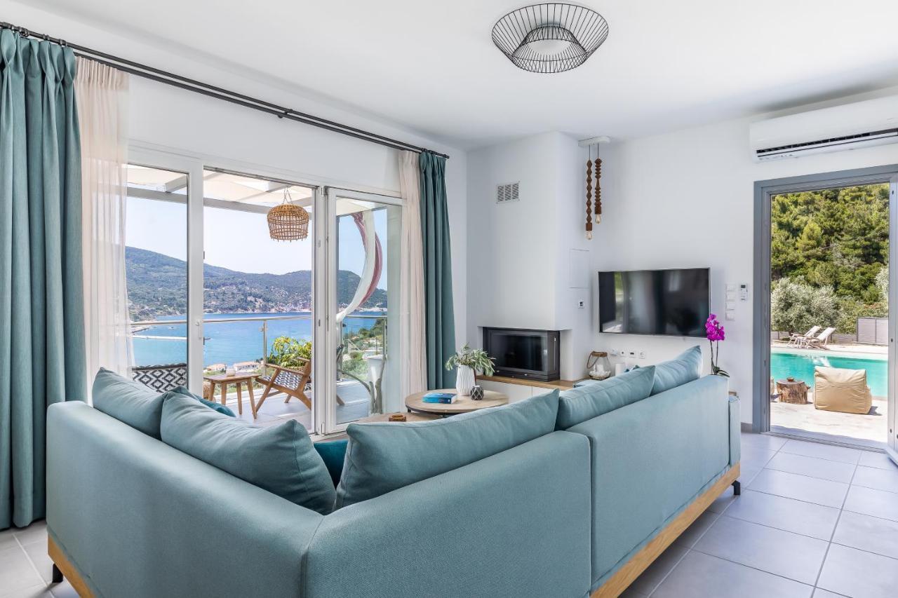 Ninemia Villa In Skopelos Екстер'єр фото